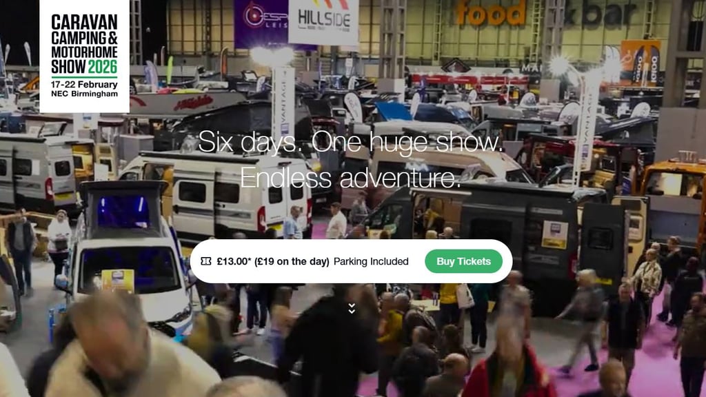 Caravan Camping and Motorhome Show 2026