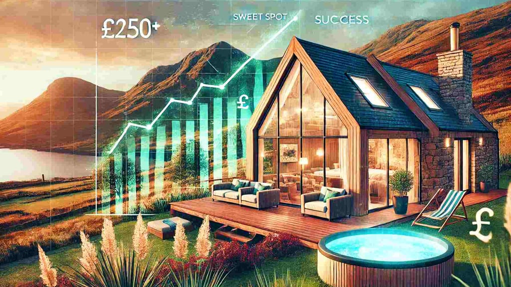 Scotland's hot tub holiday success