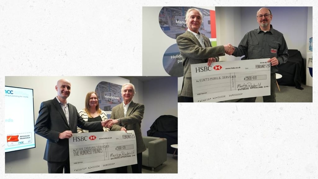 Top Caravan Workshops Recognised in 2024 AWS Awards