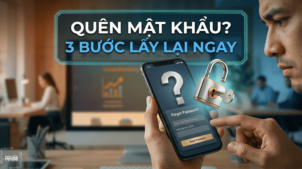 Quên Mật Khẩu? - 3 Bước Lấy Lại Ngay