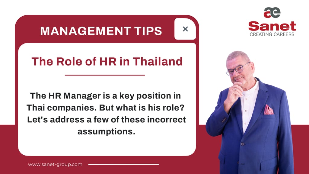 The HR Manager’s Role
