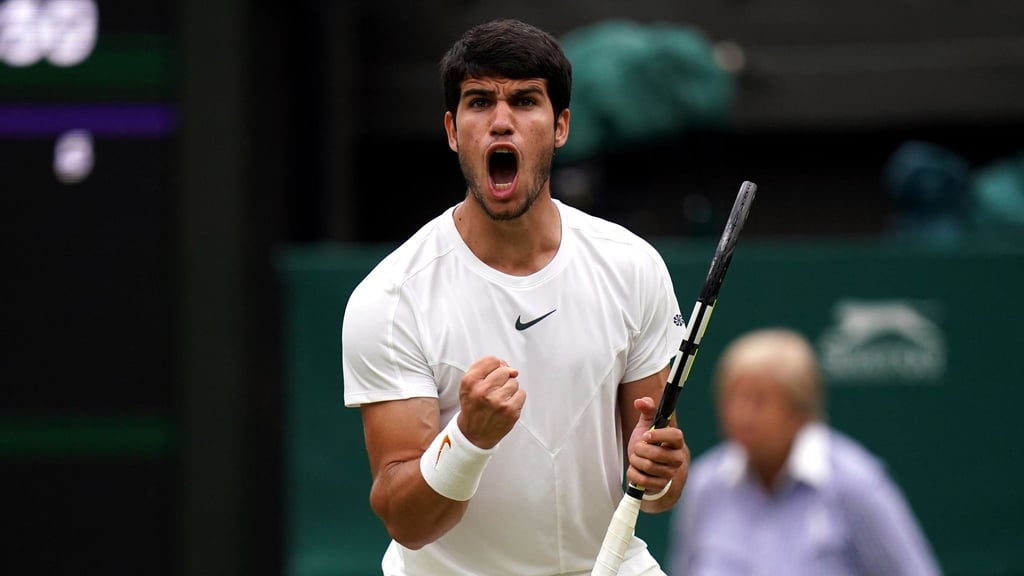 Carlos Alcaraz, the young Spanish prodigy in Wimbledon