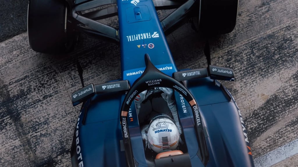 Carlosas Sainzas Williams Formulė-1