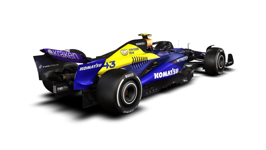 Williams Franco Colapinto Formulė-1