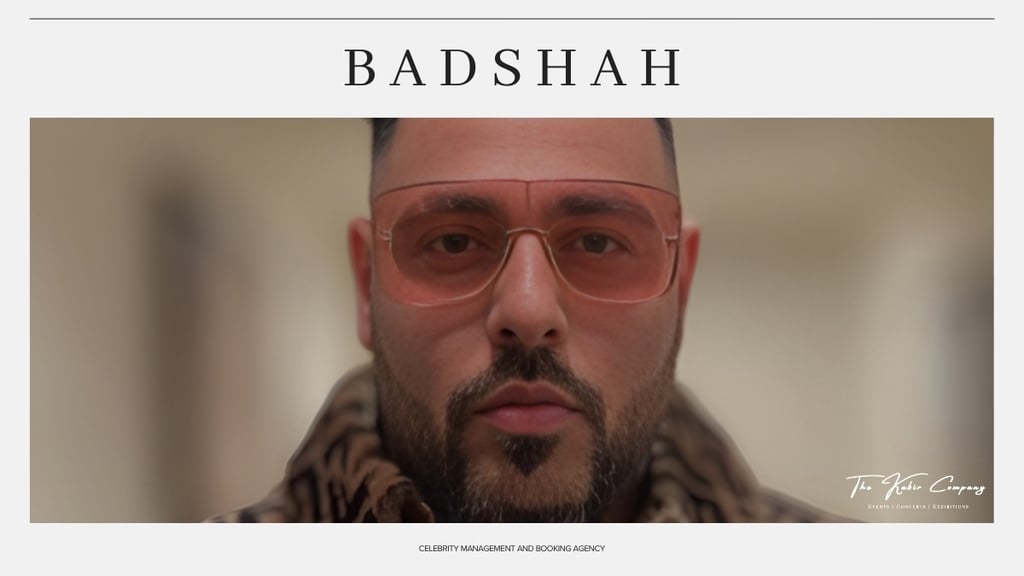 Badshah | Official Celebrity Tie-Ups & Premium Artist Management | The Kabir Company