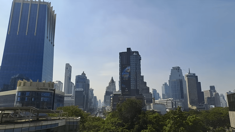 One of the many amazing views of Bangkok from One Bangkok