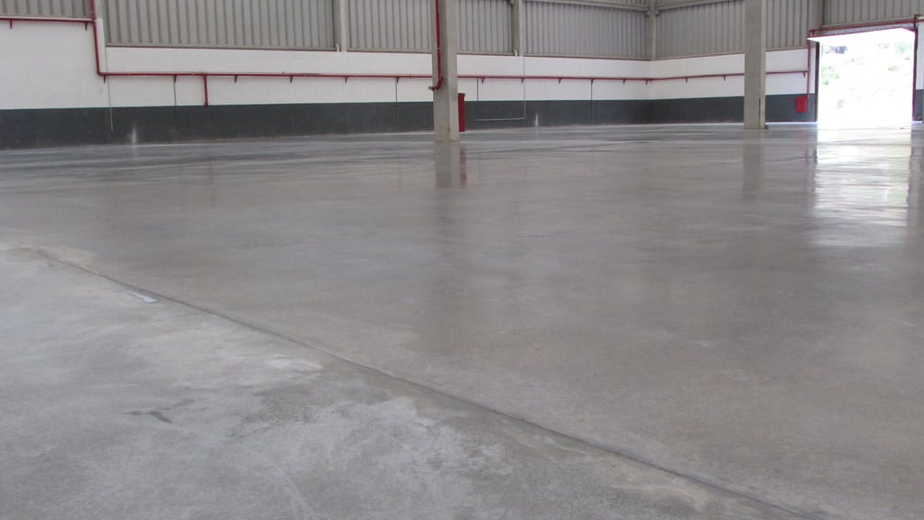 piso com endurecedor