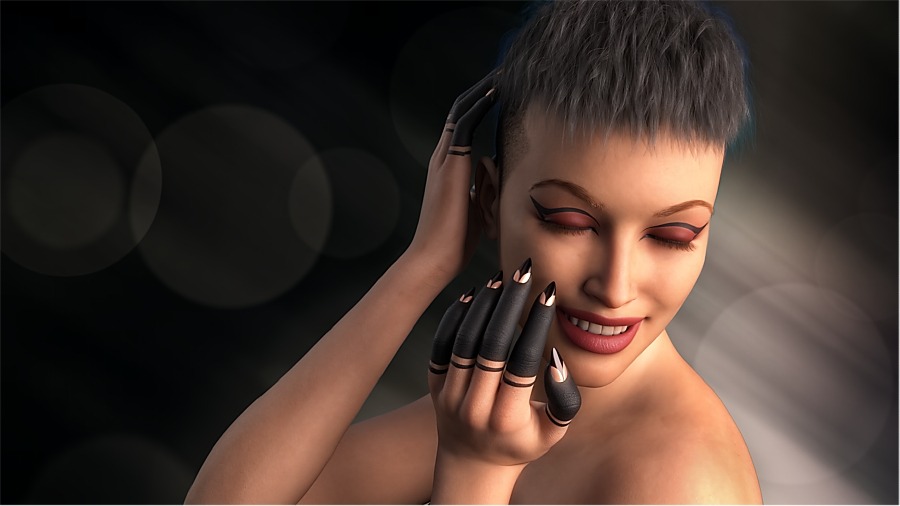 A photorealistic artwork by Philip Preston, using Daz Studio.