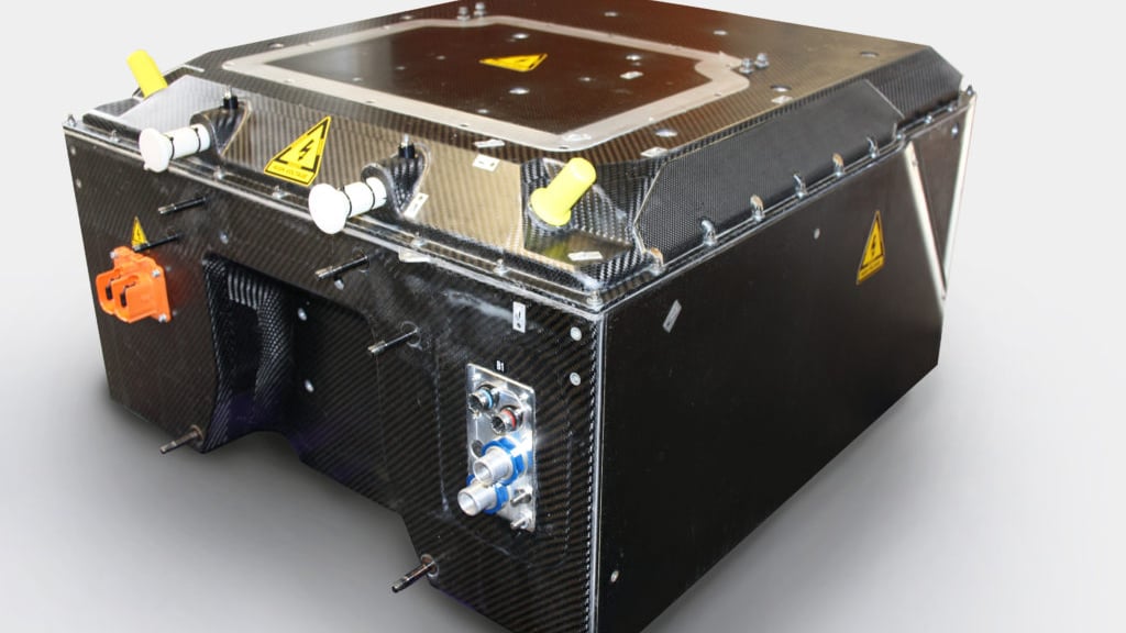 1st generation FIA Formula E racing car battery pack developed and supplied by WAE