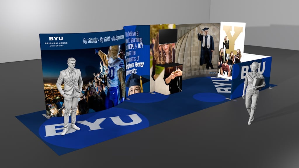 10' x 30' Perspective Front View