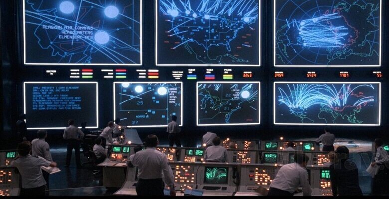 scene from the WarGames movie
