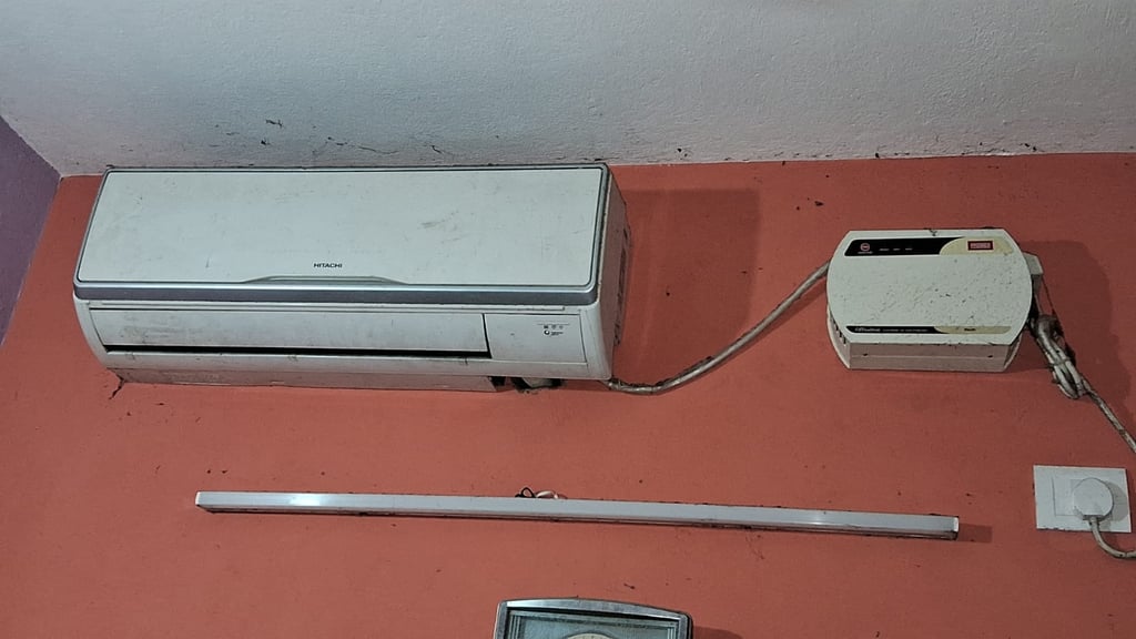 Split AC Rented to a customer