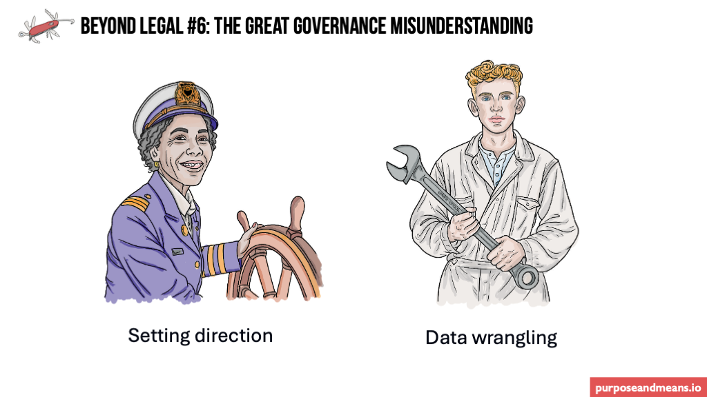 Beyond legal#6: The great governance misunderstanding