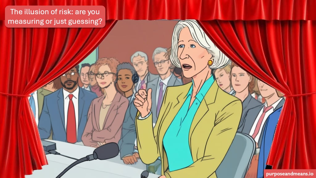 The illusion of risk: are you measuring or just guessing?