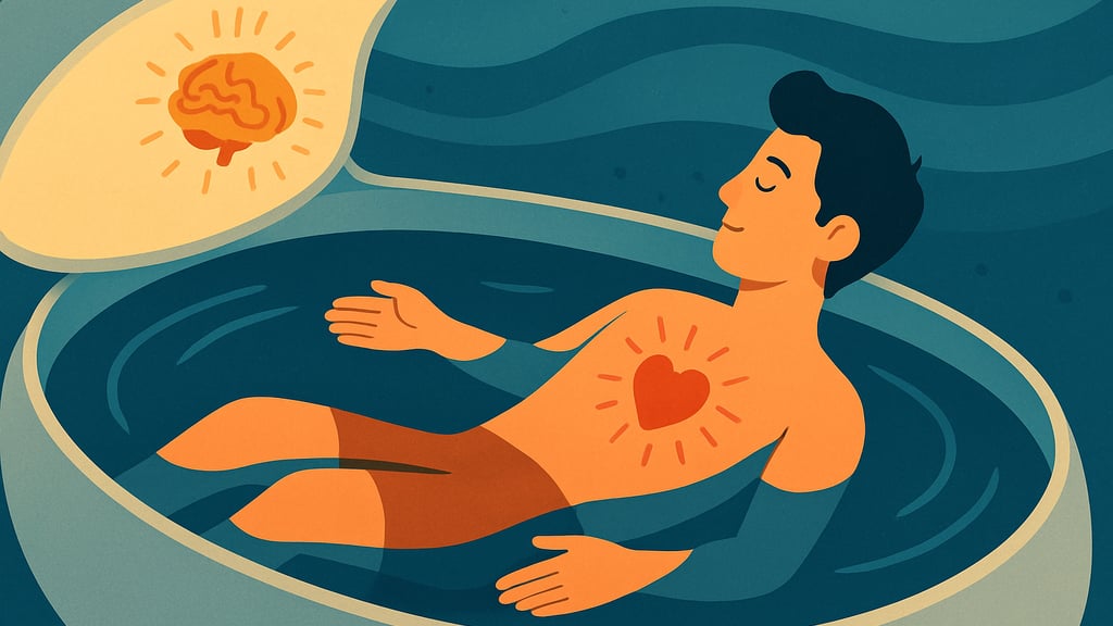 Inimene tunnetab oma sisemist keha floatingu vannis