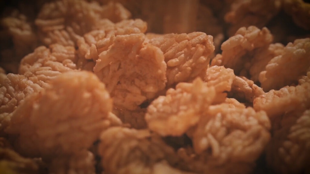 a bunch of fried Thai rice crackers
