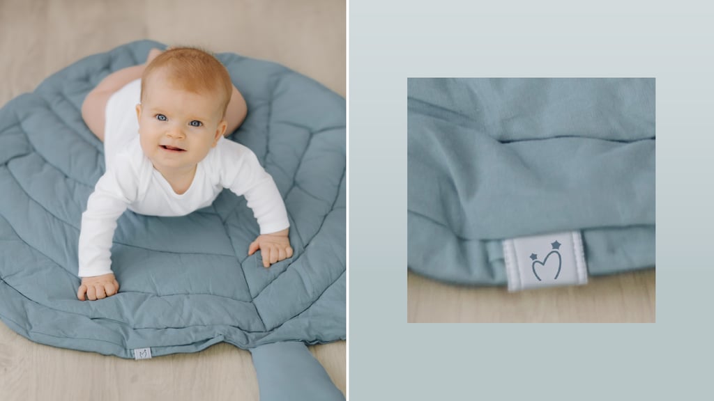 Cute and gentle Logo and Brand Identity for baby store Mommy's Hero, baby rug