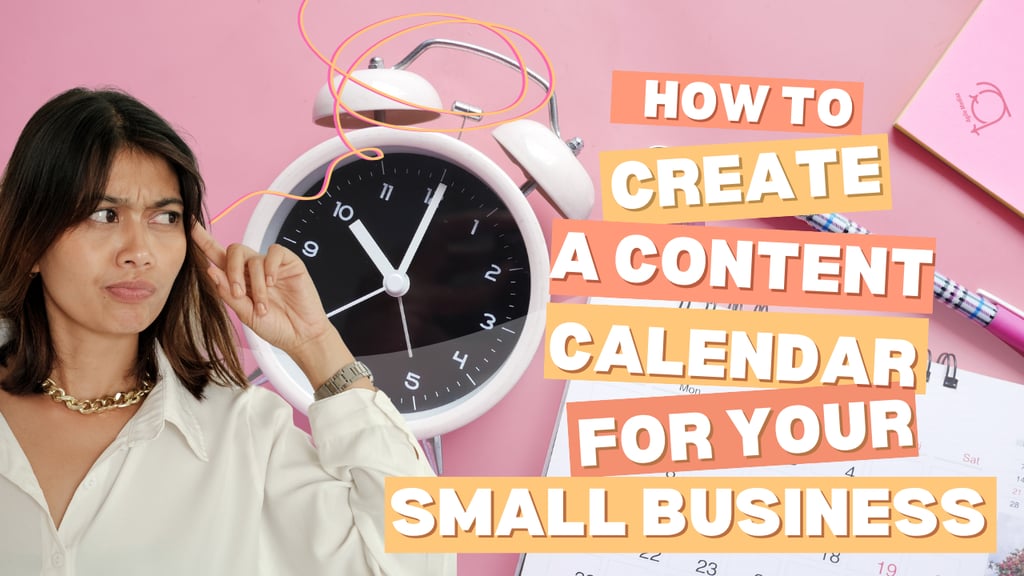 How to create a content calendar for social media