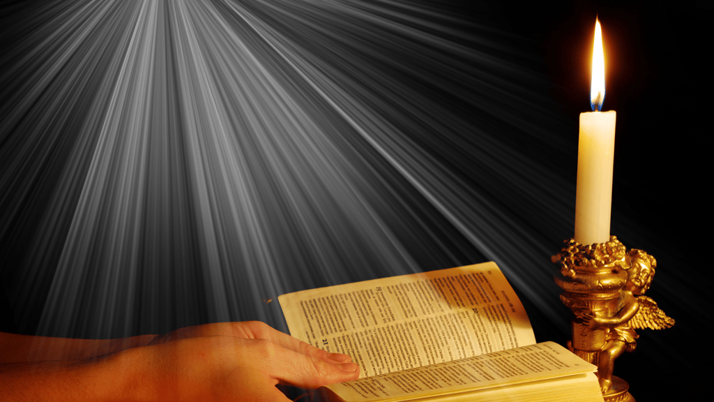 the king of kings watchmen bible and candle