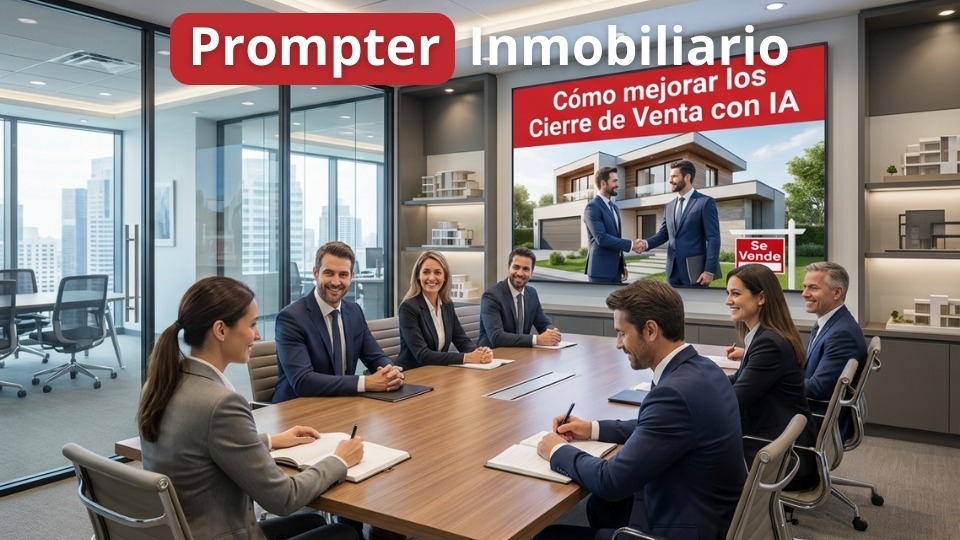 Prompter Inmobiliario curso online de IA para Asociaciones