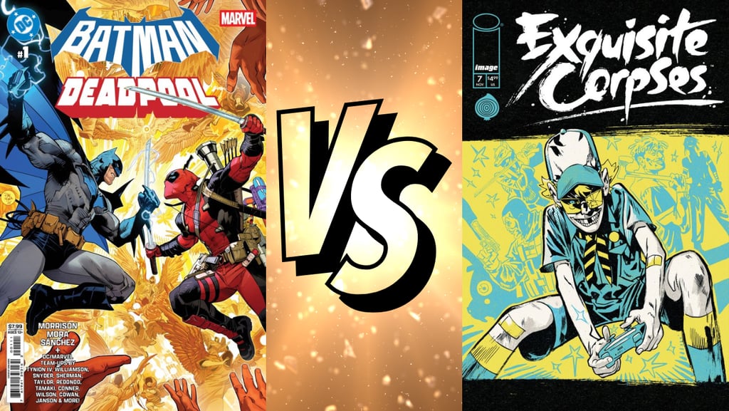 DC / Marvel: Batman / Deadpool #1 Vs. Exquisite Corpses #7