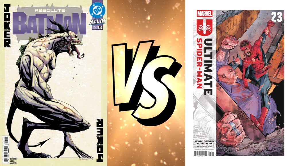Absolute Batman #15 Vs. Ultimate Spider-Man #23
