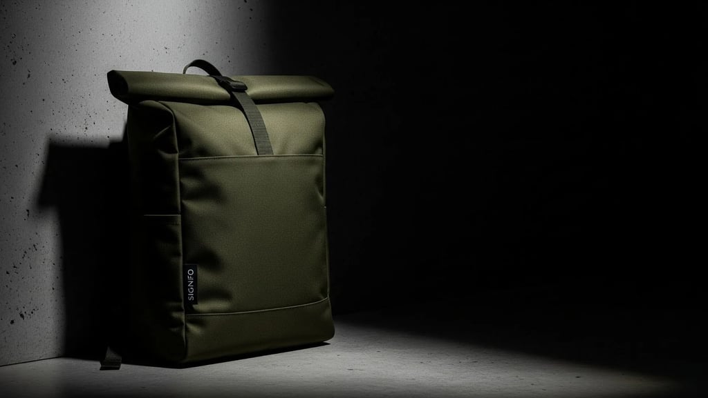 Ransel dari bahan kanvas SIGNIFO, pilihan brand lokal untuk kualitas produk terbaik.