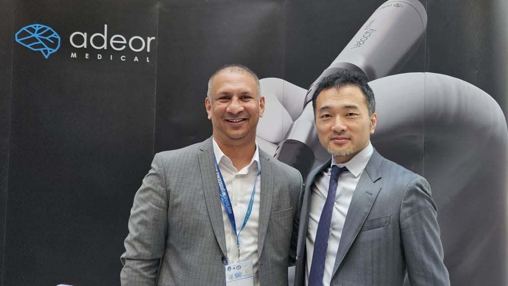 Kentaro Watanabe｜Neuroscience Milestones & Innovation Forum 2025of a sign