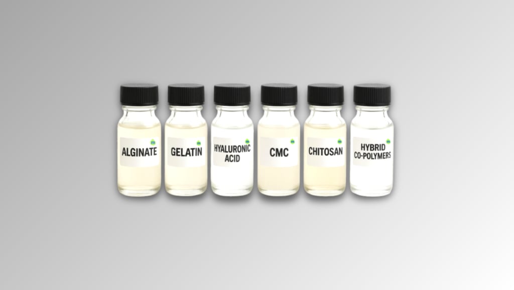 bioinks, bioink gels, hydrogels