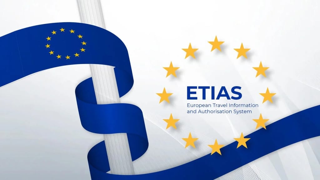 Logotipo oficial do ETIAS — Sistema Europeu de Informação e Autorização de Viagem