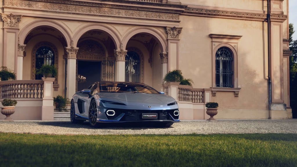 Lamborghini first custom-built Temerario Porto Cervo