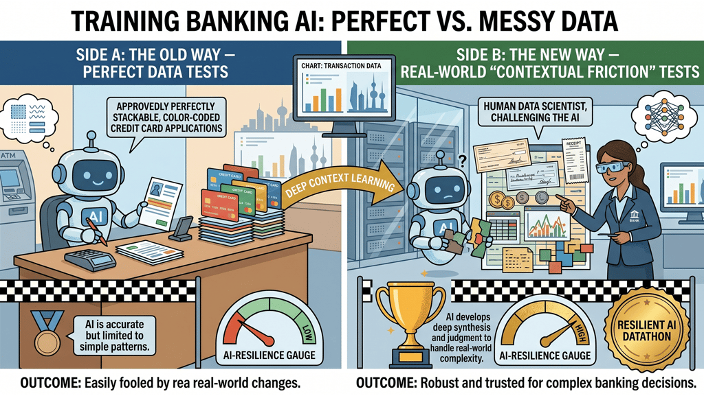 perfect vs messy ai data