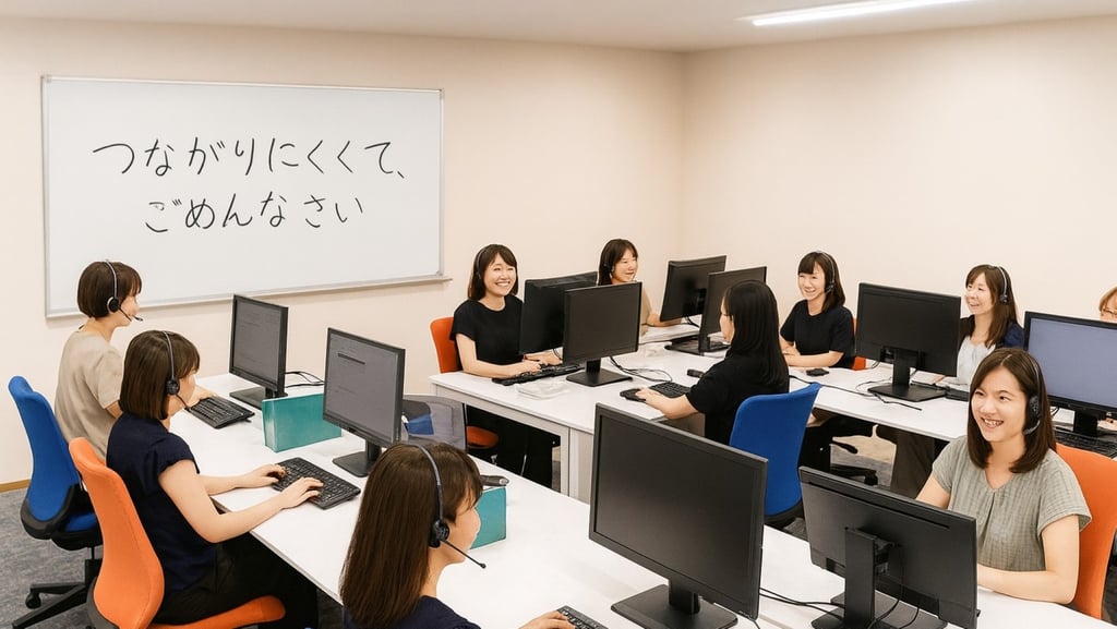 コールセンターのスタッフが電話対応しているイメージ画像｜堺市のニュースならサカイタイムズ