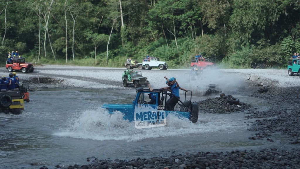 Destinasi Jeep Merapi terbaik dalam wisata Lava Tour Merapi di Yogyakarta
