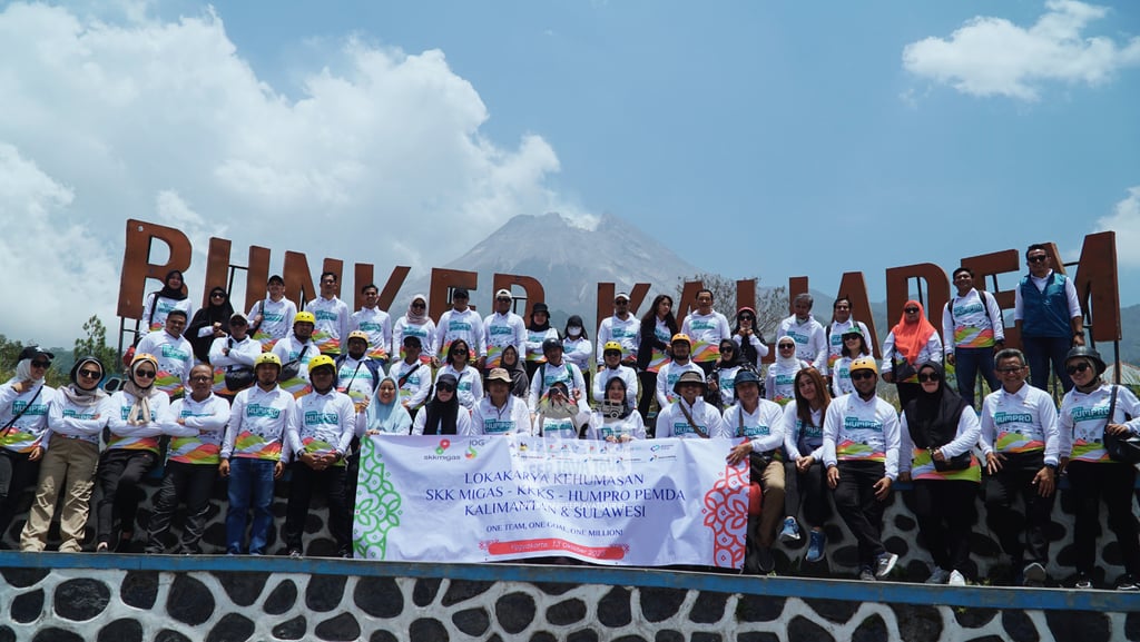 Pemandangan Gunung Merapi DiBungker Kaliadem Lava Tour Merapi