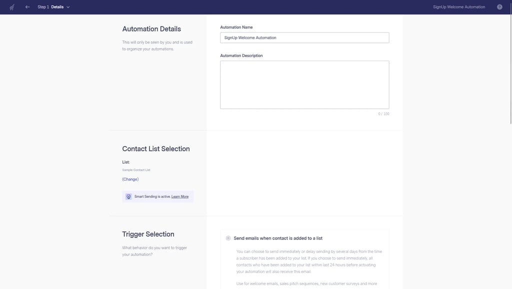 Automation workflow