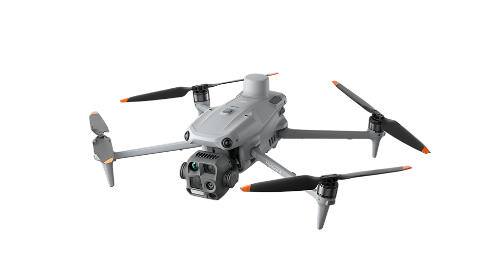 Dronas su termovizoriumi