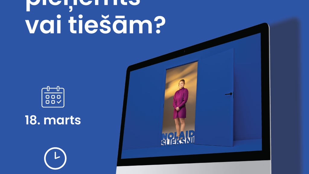 Vebināra baneris ar tekstu “Tā vienkārši ir pieņemts – vai tiešām?”; apraksts tekstā