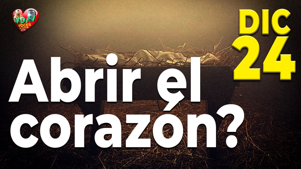 Portada del evangelio de hoy en Página de voces de amor y vida