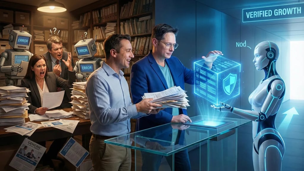 S. Matthew Cohen of Conjure Sales turns client's messy paperwork into verified growth