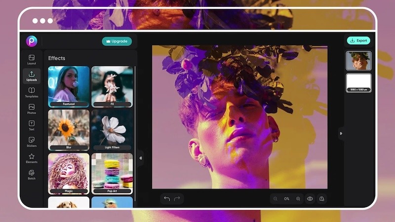 Sáng tạo ảnh ghép và hiệu ứng nghệ thuật cùng ứng dụng PicsArt