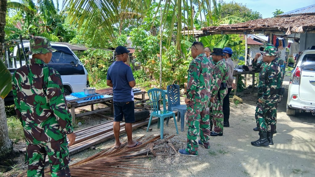 "Satgas TMMD Tinjau Pengeboran Air Bersih di Durjela"