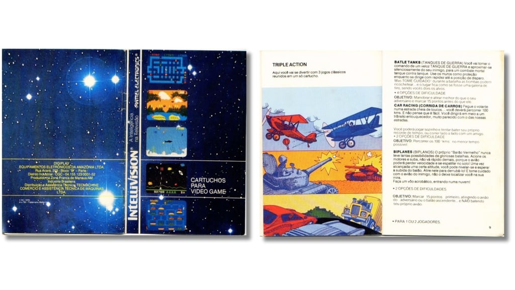 Catálogo Intellivision Digiplay 1979 