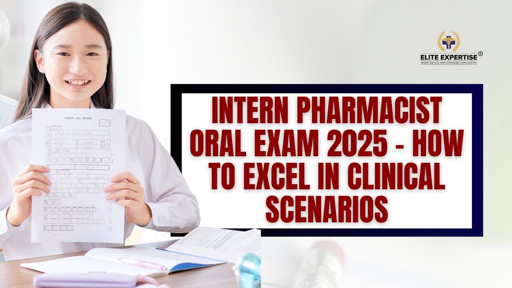 intern pharmacist oral exam