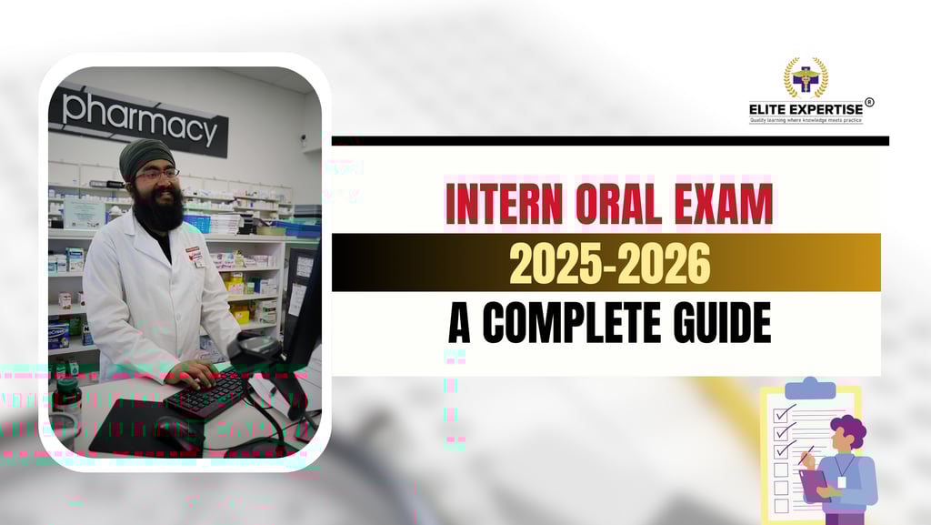 intern pharmacy oral exam 2026