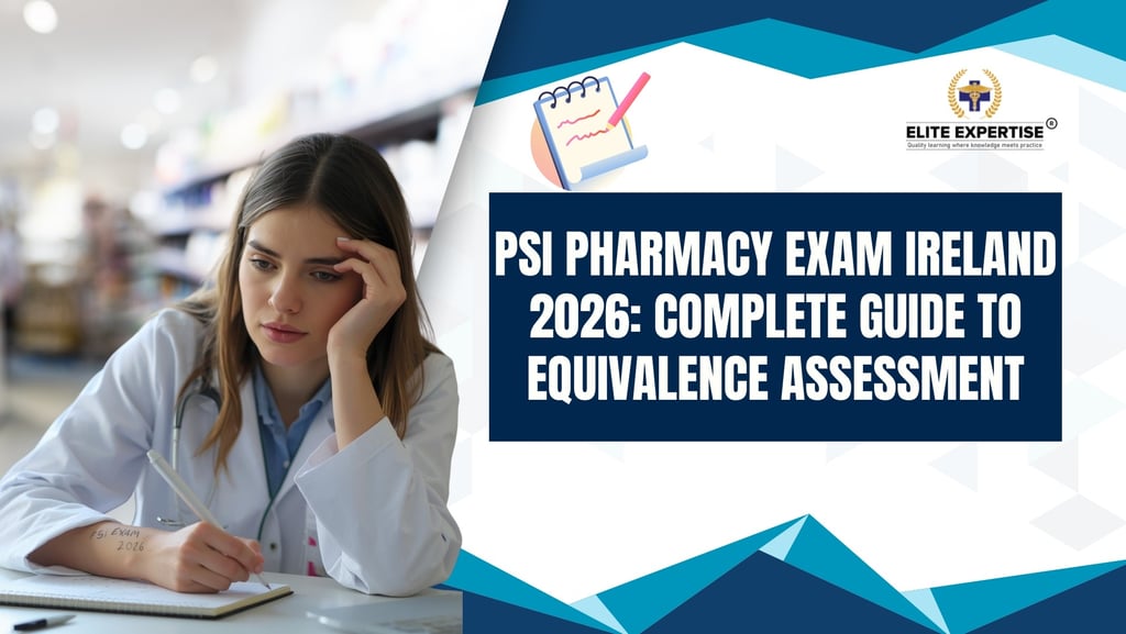 PSI Pharmacy Exam Ireland 2026
