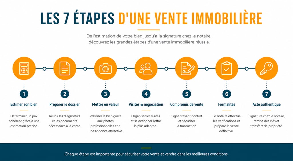 Les 7 étapes pour vendre un bien immobilier à Maurepas et Élancourt