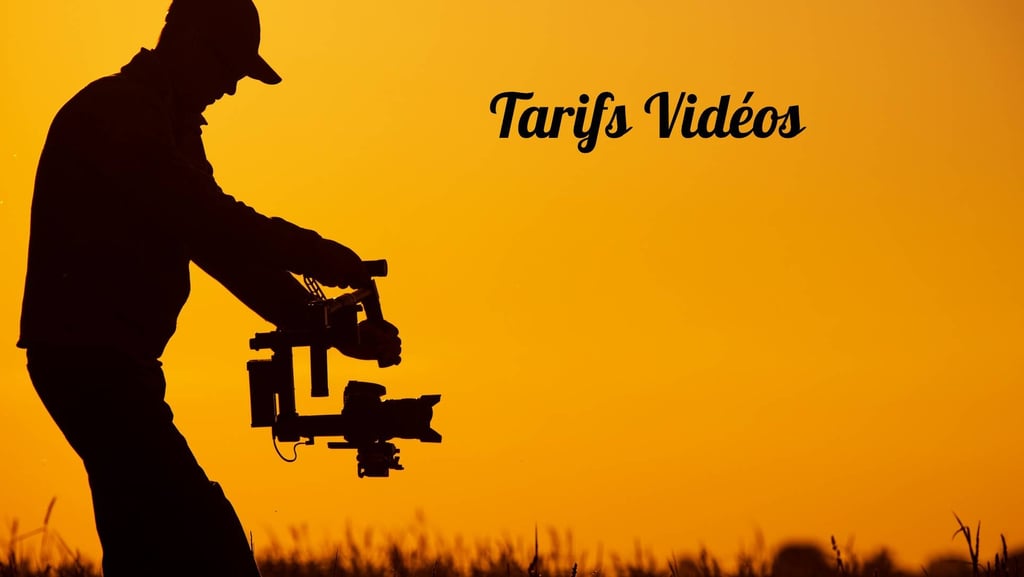 tarifs vidéos
