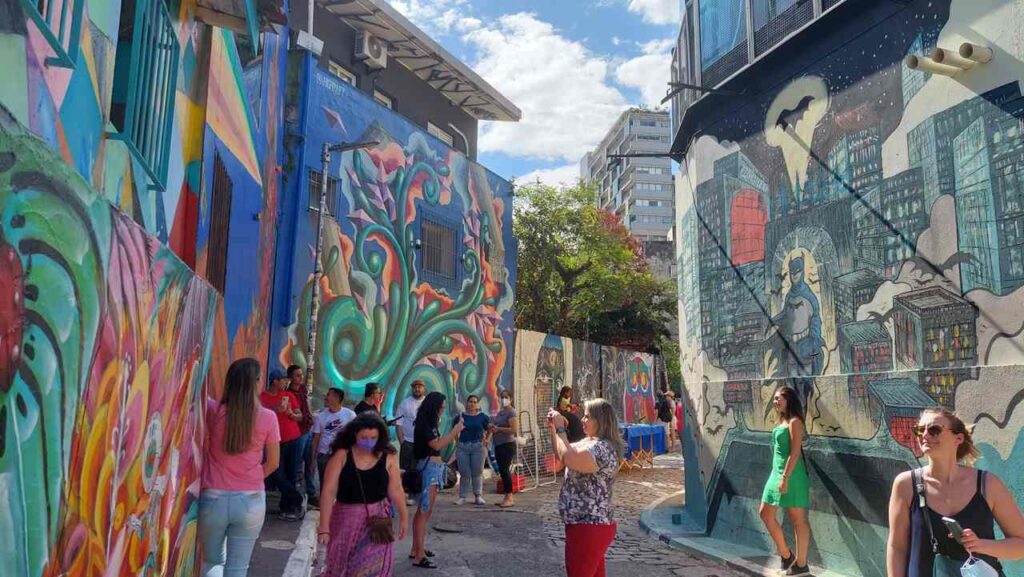  Beco do Batman, em São Paulo