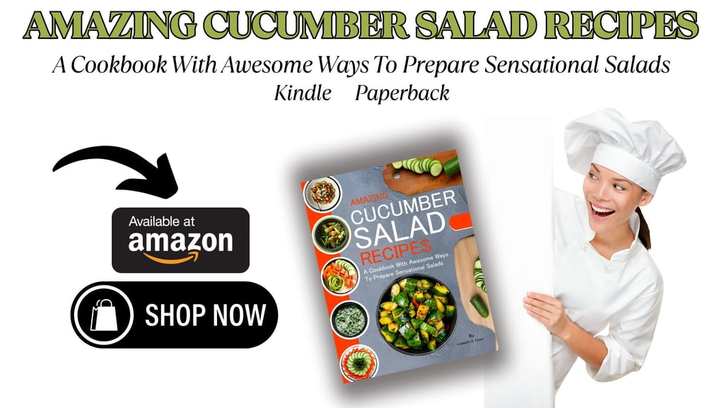 a cucumber salad cookbook 